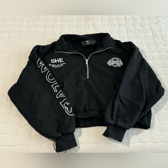 Darc Sport Sweaters - Darc Sport- She Hardcore Everson Mockneck Sweater in Black